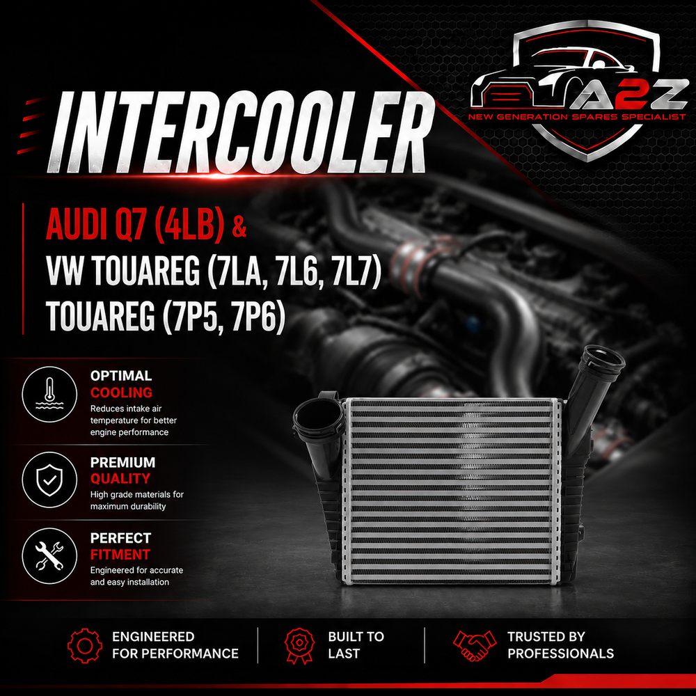 Intercooler 7L6145803H Compatible With AUDI Q7 (4LB) & VW TOUAREG (7LA, 7L6, 7L7) TOUAREG (7P5, 7P6)