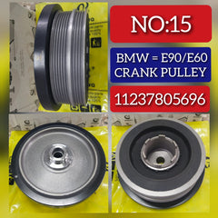 Crankshaft Pulley 11237805696 Compatible With BMW 3 Series E90 & 5 Series E60 (Petrol) Tag-CP-15
