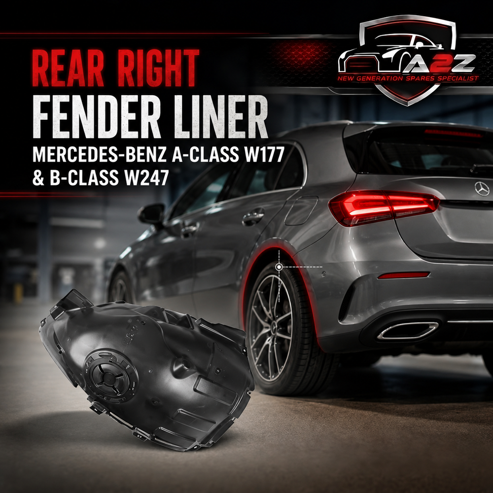 Rear Right Fender Liner Compatible With MERCEDES-BENZ A-CLASS W177 & B-CLASS W247 Tag-FEM-66