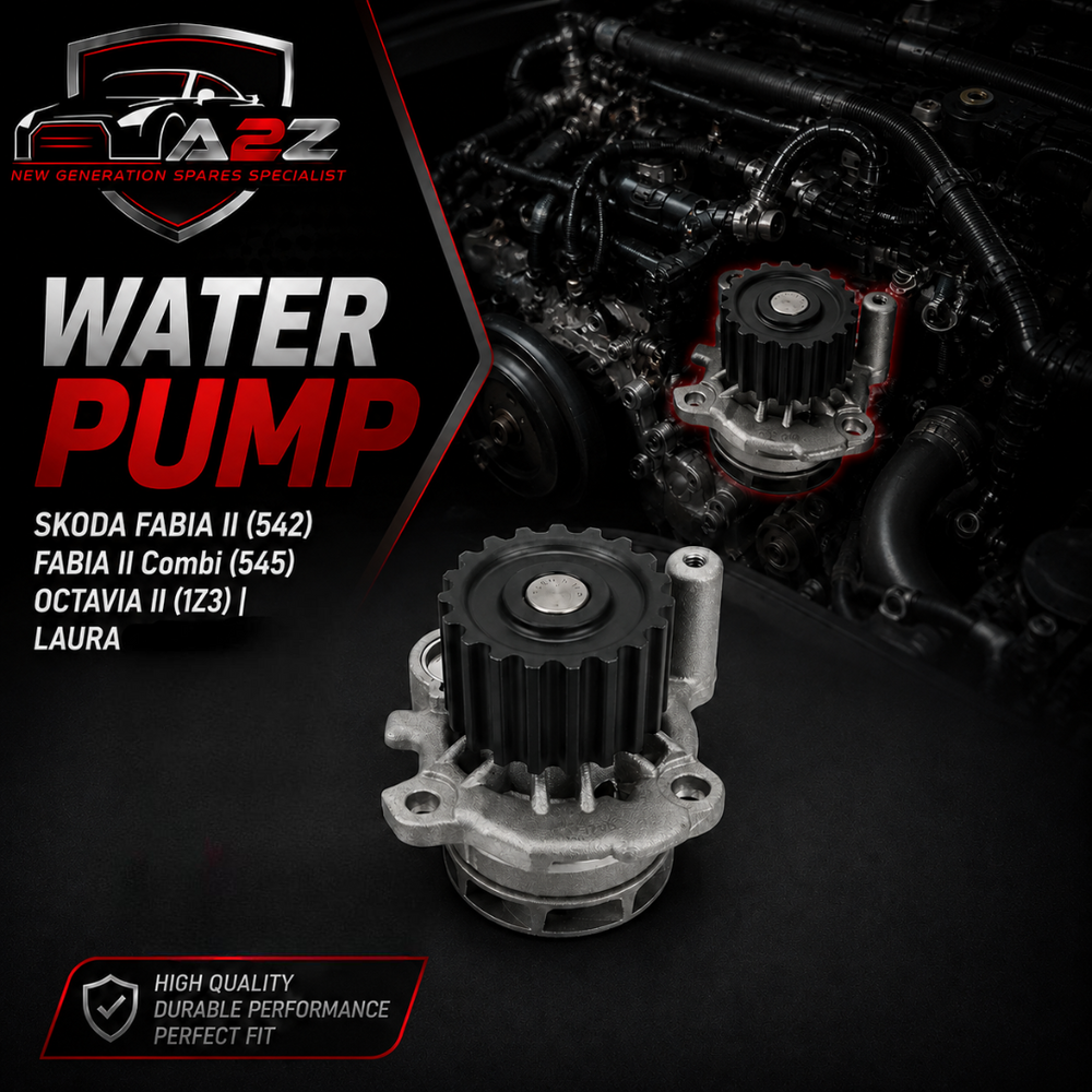 Water Pump WP6003 038121011J Compatible With SKODA SUPERB II (3T4) OCTAVIA II (1Z3) | LAURA (CONTINENTAL)