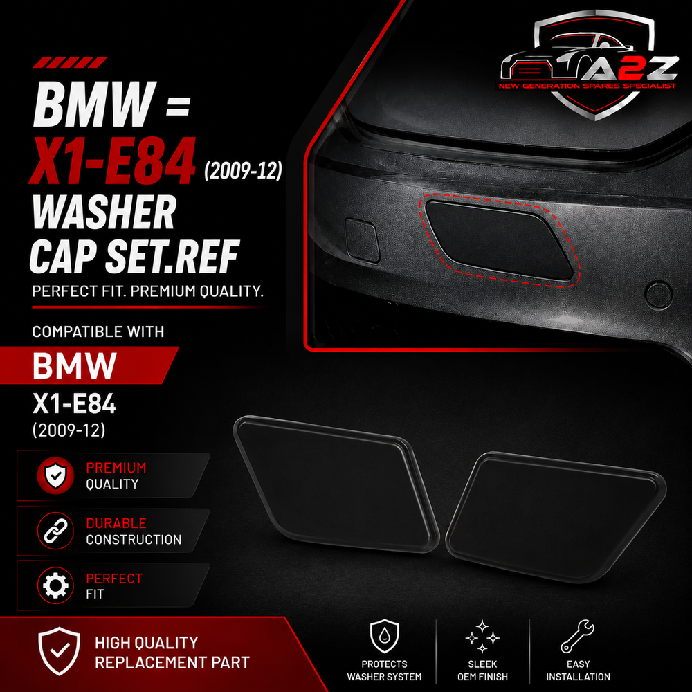 BMW = X1-E84 (2009-12) Washer Cap Set. Ref No 51112993585 = L.H, 51112993586 = R.H Tag 426