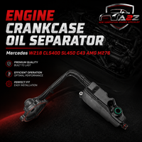 Engine Crankcase Oil Separator A2760107111 Compatible With Mercedes W218 CLS400 SL450 C43 AMG M276