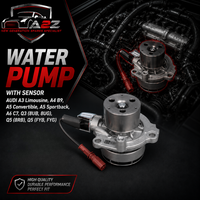 Water Pump With Sensor WP6098 04L121011X Compatible With AUDI A3 Limousine, A4 B9, A5 Convertible, A5 Sportback, A6 C7, Q3 (8UB, 8UG), Q5 (8RB), Q5 (FYB, FYG) (CONTINENTAL)