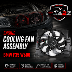 Radiator Cooling Fan Assembly 17428641964 17427640511 17427600559 17428621192 Compatrible With BMW F35 W600