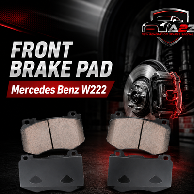Front Brake Pad Set 0004206900 Compatible With Mercedes Benz W222