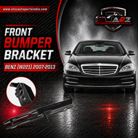 Front Bumper Bracket Left 2218850714 & Right 2218850814 Compatible With MERCEDES-BENZ S-CLASS (W221) 2007-2013 Tag No.881
