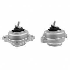 Engine Motor Mount Set Compatible With BMW X3 E83 Engine Motor Mount Left 22113421299 & Right 22113453257
