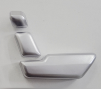 Seat Adjustment Buttons Mat Chrome ( L.H 2048700081 2129059600 1669053900 2048700081-2-Q3 & R.H 2048700181 2129059700 1669054000 2048700181-2-Q3) Compatible with MERCEDES-BENZ C-CLASS W204 & E-CLASS W212 C207 & GL-CLASS W166 & M-CLASS W166