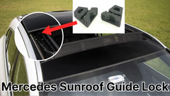 Mercedes Sunroof Glass Guide Lock Set Of 4