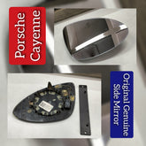 Side Rearview Wing Side Mirror Glass Left & Right (Original) Compatible With PORSCHE CAYENNE