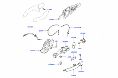 Front Right Door Lock Actuator Latch LR011275 FQJ000204 FQJ000203 FQJ000205 LR072413 LR003436 LR091524 Compatible With LAND ROVER DISCOVERY IV (L319) | LR4 & FREELANDER 2 (L359) | LR2 & RANGE ROVER EVOQUE (L538) & RANGE ROVER SPORT I (L320)