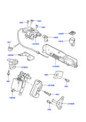 Front Tailgate Door Lock Latch LR017470 Compatible With LAND ROVER DISCOVERY IV (L319) | LR4