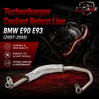 Turbocharger Coolant Return Line 11537558902 Compatible With BMW E90 E93