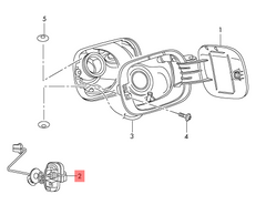 Fuel Door Lock Flap Actuator 3T0810773  Compatible With 3T-SKODA SUPERB II 3T4 2008