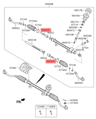 Steering Rack Belt 7806040586 Compatible With BMW 7-Series G11 G12 & 8-Series G15 & 5-Series G30 G38 & 6-Series G32 Tag-13.