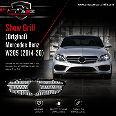 Show Grill (Original) 2058880023 Compatible With Mercedes Benz W205 (2014-20) Tag No.61