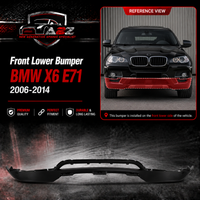Front Lower Bumper 51117172270 Compatible With BMW X6 E71 2006-2014 Tag No.498