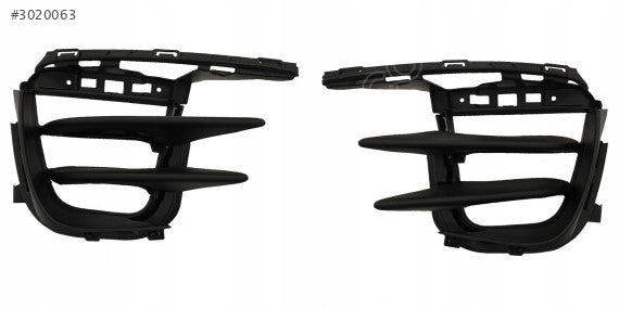 Fog Lamp Cover Compatible With Porsche Macan 2018 Fog Lamp Cover Left 95B807681 & Right 95B807682