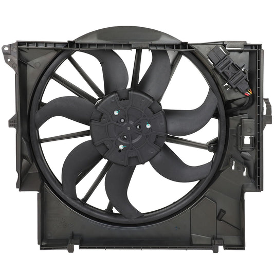 Engine Radiator Cooling Fan Assembly 17427794233 17427801647 17427788906 Compatible With BMW 3 Series (E90) & X1 (E84)