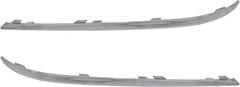 Front Bumper Chrome Left 51117295271 & Right 51117295272 Compatible With BMW 7 Series (F01 F02 F03 F04) (2013-2015) Tag No.64
