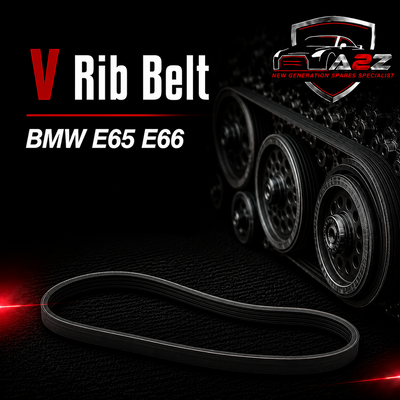 Ribbed V-Belt 11287512971 Compatible With BMW E65 E66