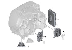 LED Headlight Daytime Running Light Module Right 90053120R Compatible With JAGUAR XJ (X351)