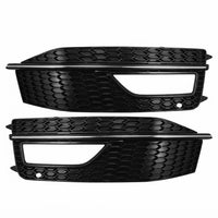 Fog Lamp Cover Compatible With AUDI A4 B8 2013-2015 Fog Lamp Cover Left 8K0807681L & Right 8K0807682M Tag-FC-12