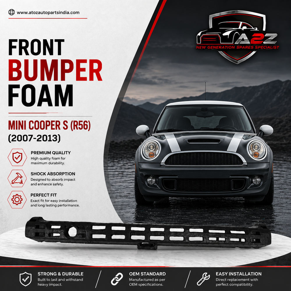 Front Bumper Foam 51117255116 Compatible With Mini Cooper S (R56)