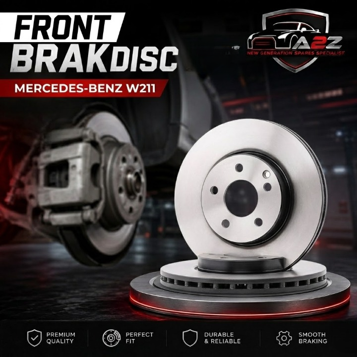 Front Brake Disc Set A2114210712 A2114210812 Compatible With MERCEDES-BENZ E-CLASS W211