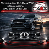 Original AMG Black Show Grill Compatible With Mercedes Benz GLS-Class W166 Teg 234
