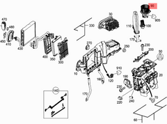 AC Heater Blower Motor 2128200708 A2128200708 Compatible with MERCEDES-BENZ C-CLASS (W204) & E-CLASS (W212) & CLS (C218) Tag-BM-05