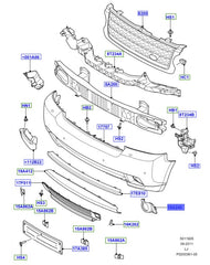 Fog Lamp Cover Right LR018235 & Left LR018246 Compatible With Land Rover Range Rover Vogue - L322 (2009-2012) Tag No.613 (2009-2012)
