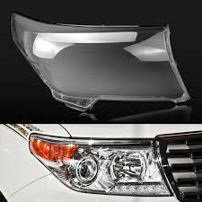 Front Headlight Glass Compatible with Toyota Land Cruiser (2012-2015)