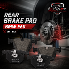 Rear Brake Pad 34216763043 34216763044 2373201 P06033 Compatible With BMW 5 Series E60