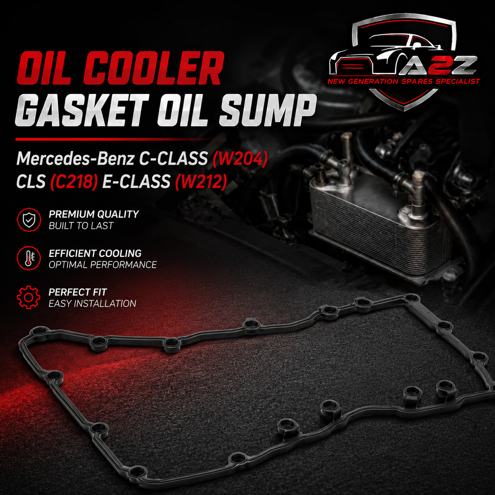 Oil Cooler Gasket Oil Sump 907.750 A6510140280 Compatible With Mercedes-Benz C-CLASS (W204) CLS (C218) E-CLASS (W212)
