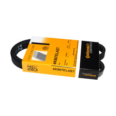 Elast Multi Rib Belt 4PK867 ELAST 64557809801 Compatible With BMW 5 (E60), X5 (E70), X6 (E71, E72) (CONTINENTAL)