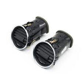 Front Air Conditioner Back Ac Vent Grille Outlet Tab Clip Slider Repair Kit 2048306754 Compatible With MERCEDES-BENZ C-CLASS (W204) (New Model) (Set Of 2)