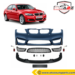 Front Bumper Body Kit Compatible with BMW 3 Series E90 (2005-2008) To M Sport M4 Upgrade | (Shipping Cost Not Included In Price)