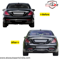Complete Convertion Body Kit Compatible With Mercedes Benz S Class W222 (2014-2017)Upgrade Το Mercedes Benz S Class W222 Lci 2018+ Lci Amg S63 (Shipping Cost Not Included In Price)