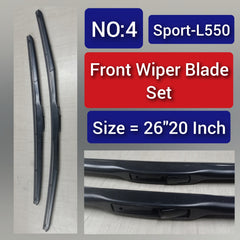 Front Wiper Blade Set (26"20 Inch) Compatible with Land Rover Discovery Sport L550 Tag-WBF-04
