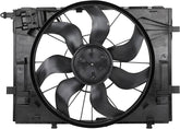 Engine Radiator Cooling Fan Assembly A0999061100 Compatible With MERCEDES-BENZ C-CLASS (W205) & C-CLASS Convertible (A205) & E-CLASS (W213) & GLC (X253)