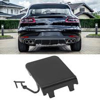 Rear Bumper Tow Towing Cap Cover Hook 95B807500 Compatible with PORSCHE Macan 2014-2017