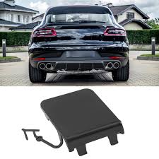Rear Bumper Tow Towing Cap Cover Hook 95B807500 Compatible with PORSCHE Macan 2014-2017
