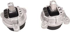 Front Engine Mount Set Compatible With BMW 5 Series F10 & 7 Series F01, F02, F03, F04 Engine Mount Left 22116777365 & Right 22116786528