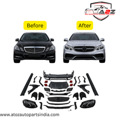Complete Conversion Body Kit Compatible With Mercedes Benz E Class W212 (2009-2013) Upgrade Το Mercedes Benz E Class W212 LCI (2014) AMG 63 (Shipping Cost Not Included In Price)