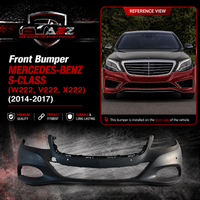 Front Bumper A2228800247 2228800247 Compatible With MERCEDES-BENZ S-CLASS (W222, V222, X222) 2014-2017 Tag No.331
