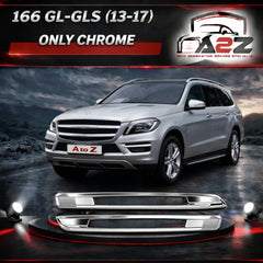 Fog Lamp Chrome Compatible With MERCEDES BENZ GL-CLASS W164 Fog Lamp Chrome Left 1668845322 & Right 1668845422 Tag No.221