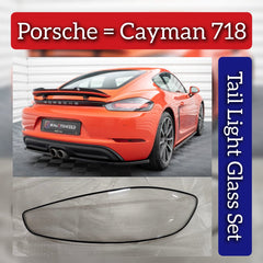 Tail Light Glass Compatible With Porsche Cayman (718)