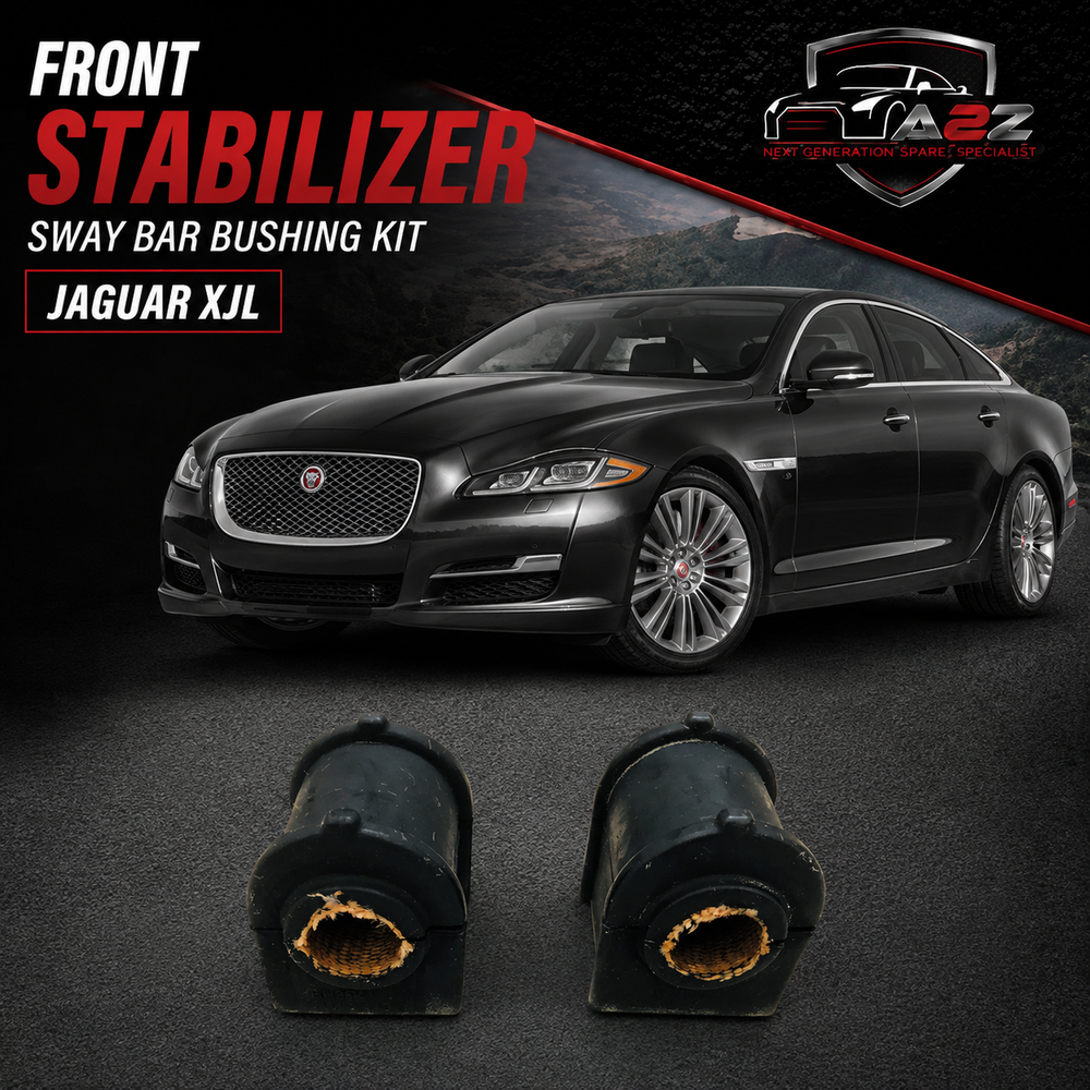 Front Stabilizer Sway Bar Bushing Kit Compatible With JAGUAR XJL