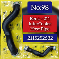 Inter Cooler Hose Pipe 2115252682 Compatible With MERCEDES-BENZ-211 Tag No:98